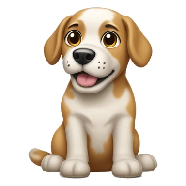 dog wearing uggs sticker