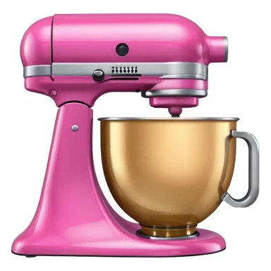 mixer pink sticker