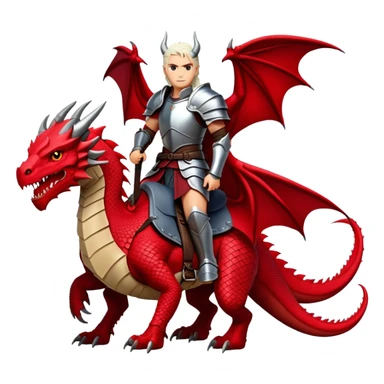 Daemon targaryen montando a Caracas sticker