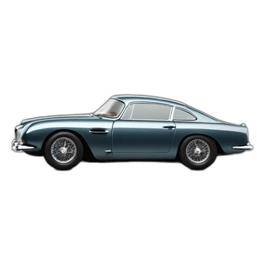 Une aston martin DB5 sticker