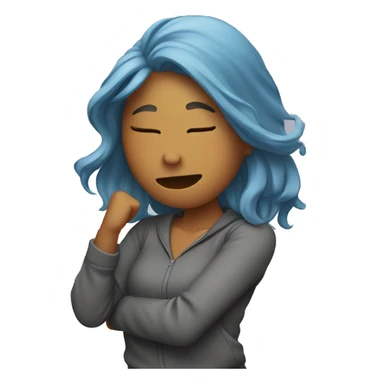 Women dabbing sticker