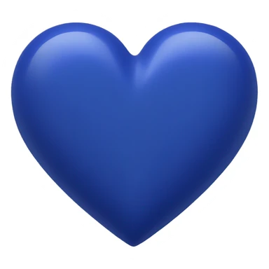 ultramarine heart  sticker