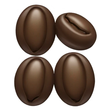 three espresso beans sticker