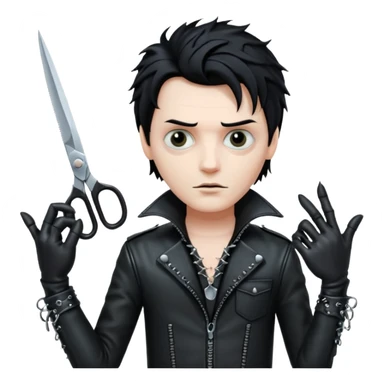 Edward Scissorhands sticker