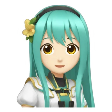 Miku nakano  sticker