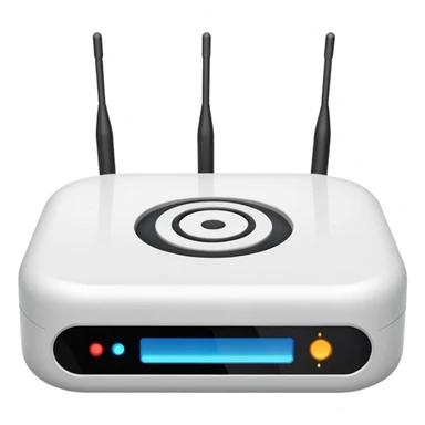 Can you create an icon for an AI LLM model router? sticker