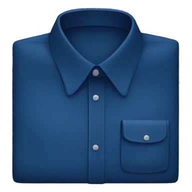 dark blue men's shirt sticker