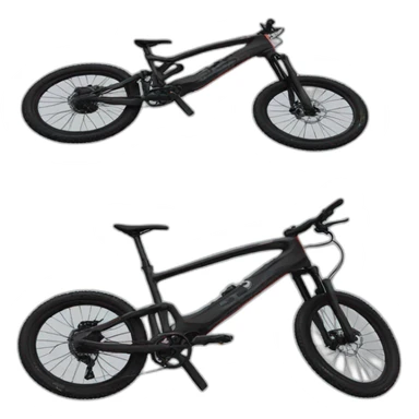 3 super mtb bicycles sticker