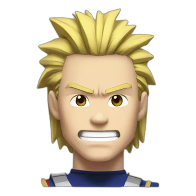 All might mha sticker