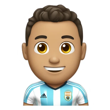 Ronaldo -argentine sticker