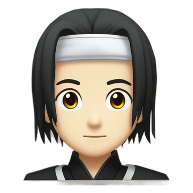 Kuchiki Byakuya from the anime Bleach sticker