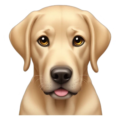 labrador full play bow sticker
