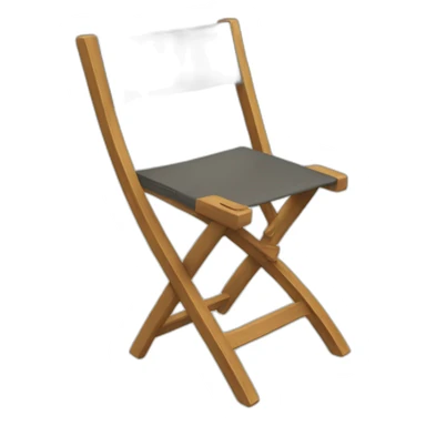 foldable chair sticker
