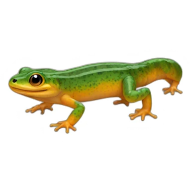 Marbled newt sticker
