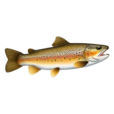 Brown trout  sticker
