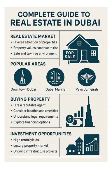 Complete guide to real estate in Dubai sticker