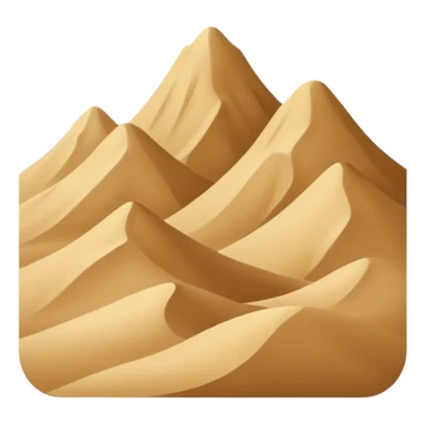 sand mountains sticker
