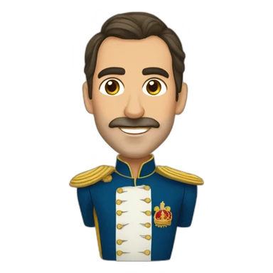 rey felipe de españa sticker