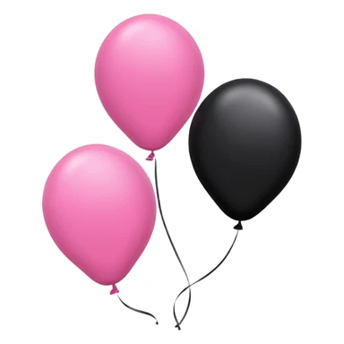 Happy Birthday in Pink and Black  sticker