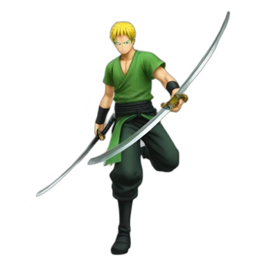 Zoro techniques 3 sabre sticker