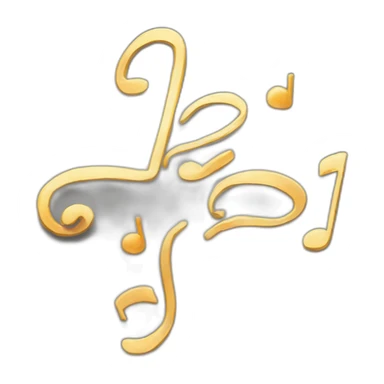 Pentagrama musical sticker