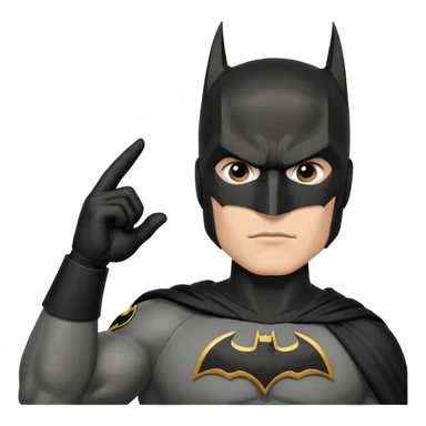 Batman militar salute sticker