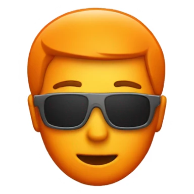 pin with orange colour as the top sticker