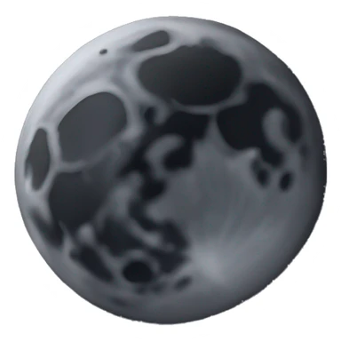 Dark moon  sticker