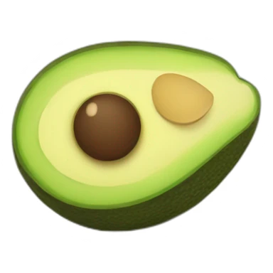 cute avocado sticker