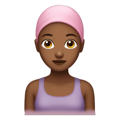 Girl with cancer sticker