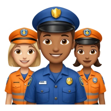 wildlife rescue workers, no animal in the image sticker