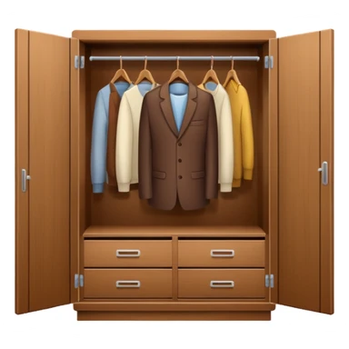 wardrobe modern closed sticker