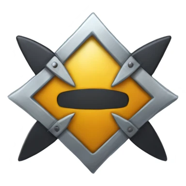 video card with shuriken instead of a cooler sticker