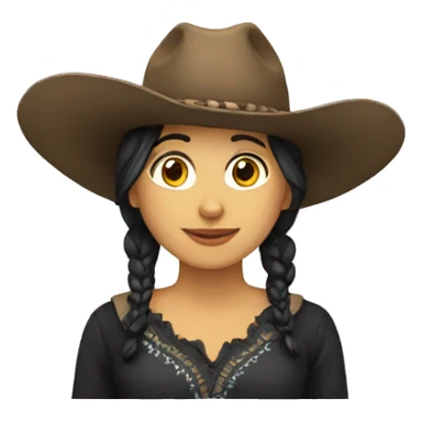 MUJER VAQUERA sticker