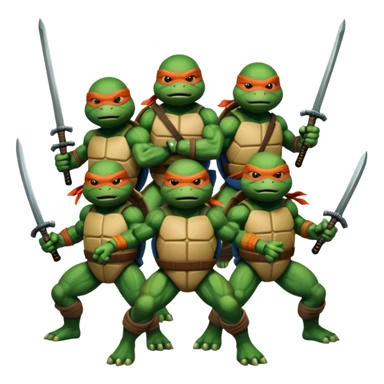 Ninja turtles sticker