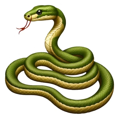 Samoan snake sticker