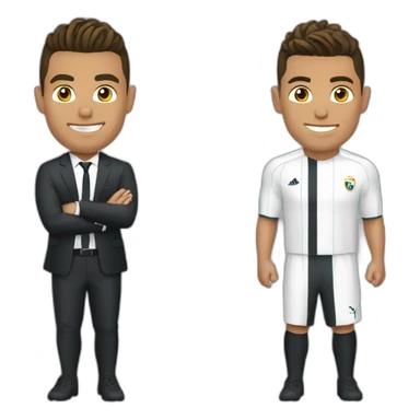 cristiando ronaldo and ishowspeed sticker