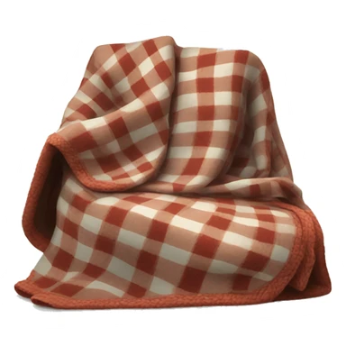 cozy plaid blanket sticker