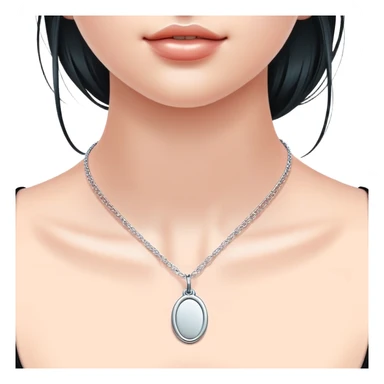 Tiffany oval tag choker necklace return to Tiffany sticker
