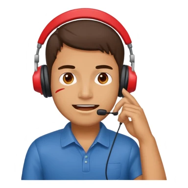 a man calling zometo delevery sticker