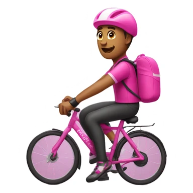 Foodora Guy cycling sticker