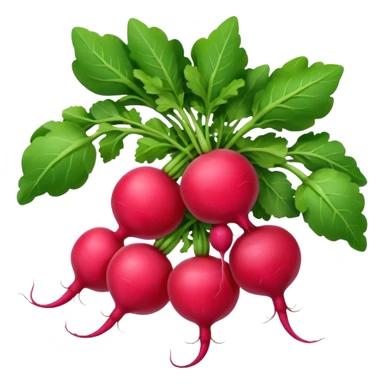bunch of radish sticker