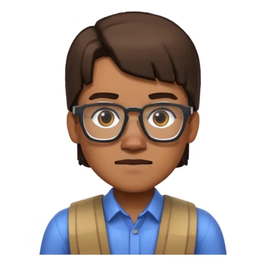 Discord w okularach Minecraft  sticker