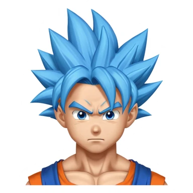 Goku super saiyan blue sticker