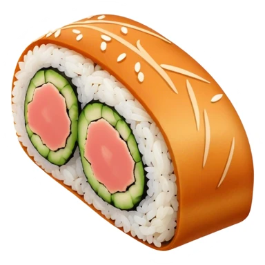 Crunchy tuna roll sticker