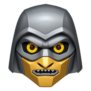 shredder tmnt head sticker