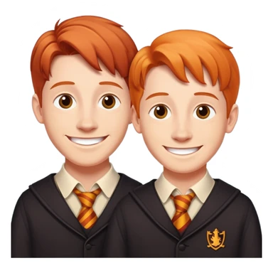 Weasley twins  sticker