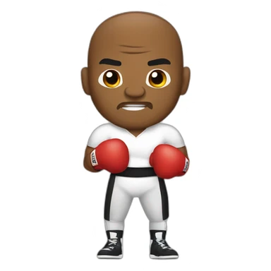 Mike tyson boxing  sticker