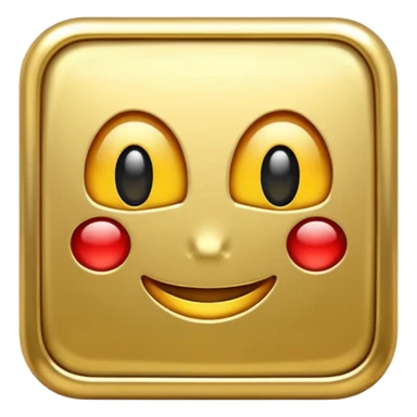 I need emoji "like" with a golden squarel  sticker