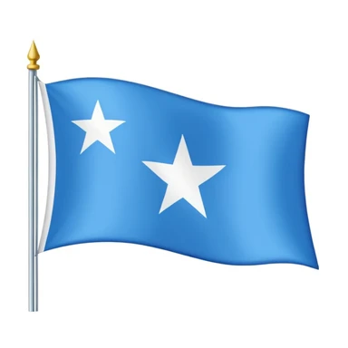 🇸🇴blue flag sticker